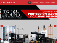 Tablet Screenshot of ib-mexico.com